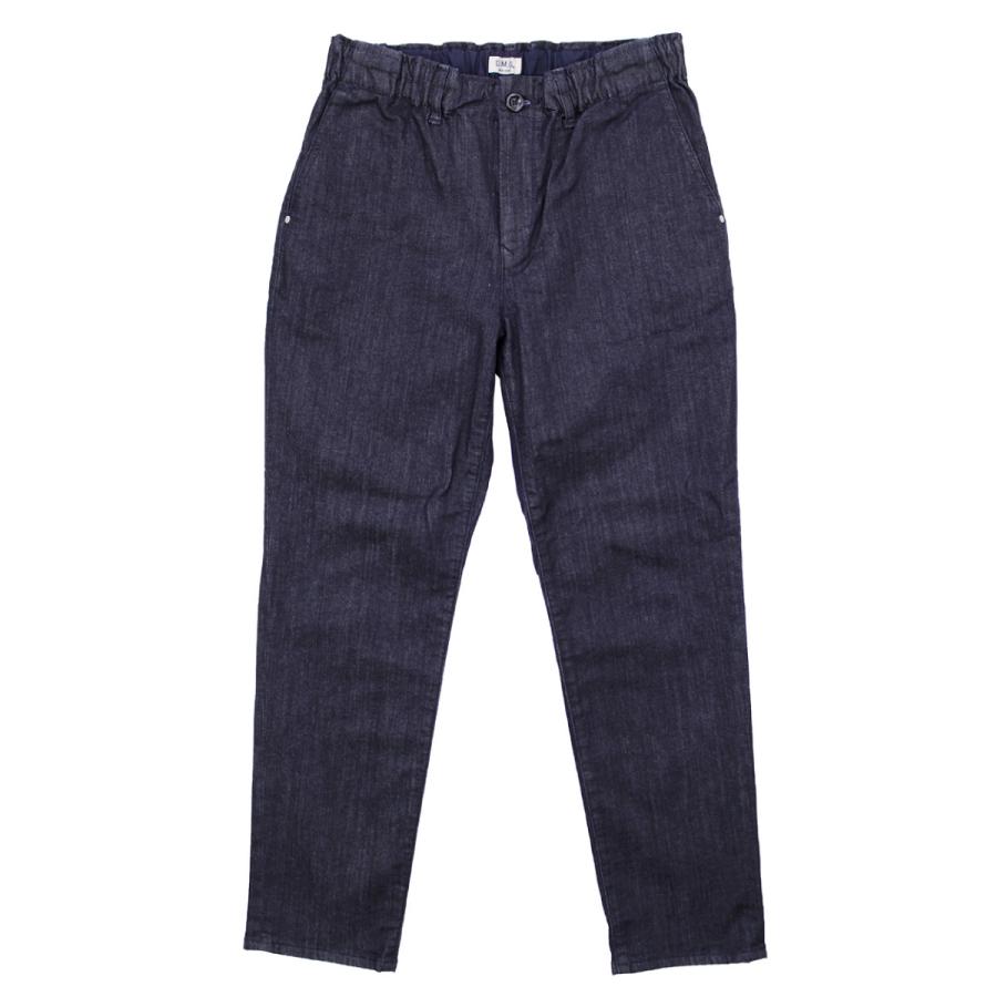 美品★DMGドミンゴ★ ISKOデニムリラクシングテーパード　Mサイズ D.M.G. ドミンゴ DMG ISKO フリースデニム リラクシング テーパード