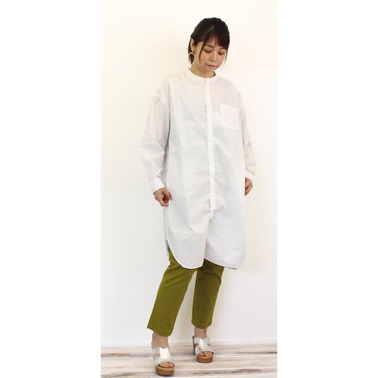 D.M.G. チュニック シャツ D.M.G ドミンゴ DMG コットンタイプライター