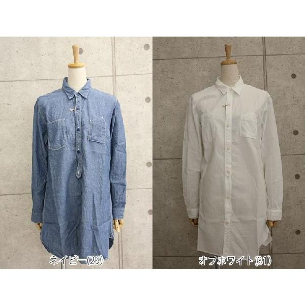 D.M.G. ドミンゴ DMG シャンブレー シャツ ワンピース レディース
