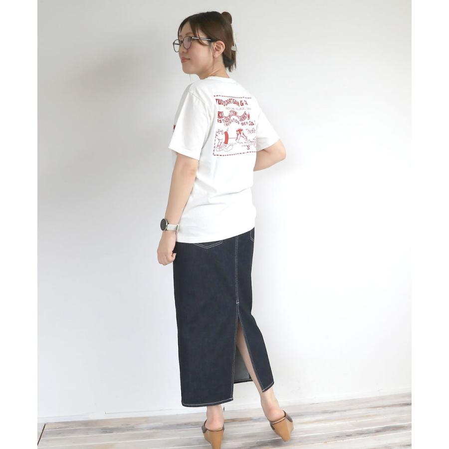 D.M.G. ドミンゴ スカート ワンウォッシュ 12.5ozデニムタイトスカート