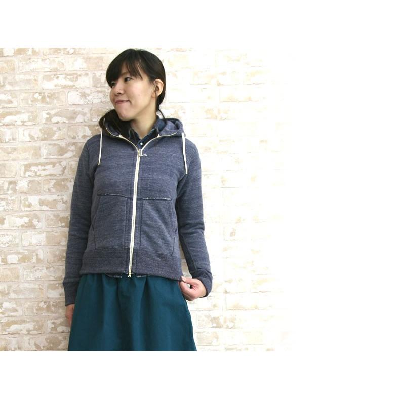 D.M.G. ドミンゴ DMG D.M.G 吊り裏毛 スウェット ジップアップパーカー 