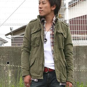 ダブテイル（DOVETAIL） アウター 硫化染め ミクロコード M-65 
