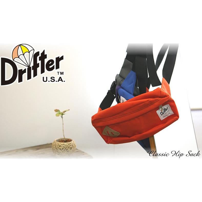 Drifter（ドリフター） ボディーバッグ ウェスト ヒップバッグ