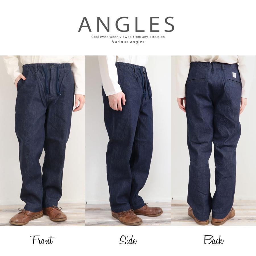 日本製 FOB FACTORY デニムトラックパンツ メンズ 日本製 リラックスフィット ウエストゴム イージーパンツ ジーンズ | FOB FACTORY | 06