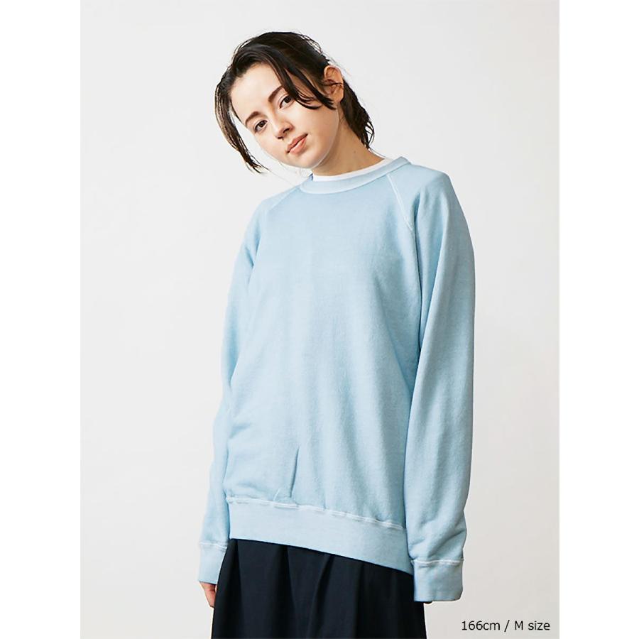 GOOD ON トレーナー グッドオン 長袖 ピグメントダイ ラグラン