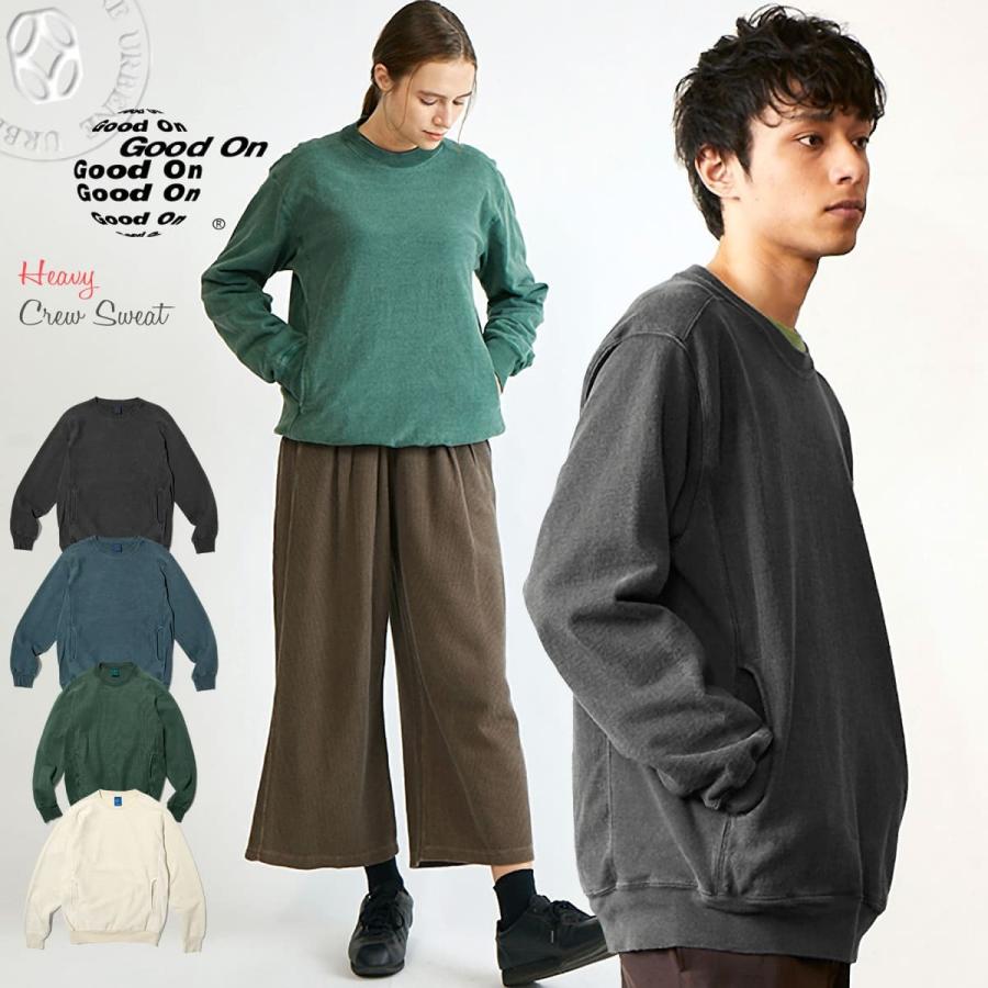 GOOD ON トレーナー グッドオン ポケット付き ヘビーウエイト GOOD ON トレーナー グッドオン ポケット付き ヘビーウエイト