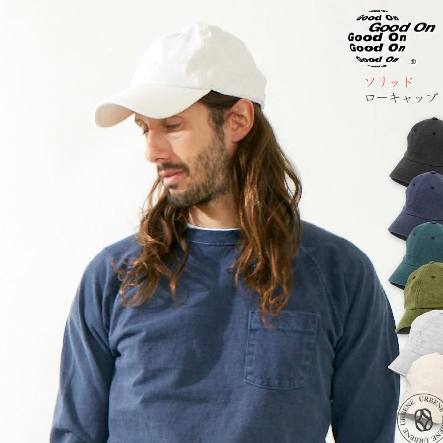 GOOD ON（グッドオン） キャップ 帽子 ソリッドヘビージャージーロー