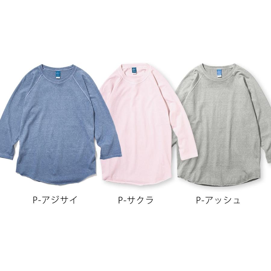 GOOD ON Tシャツ グッドオン ラグラン 七分袖 ピグメントダイ GOOD ON Tシャツ グッドオン ラグラン 七分袖 ピグメントダイ