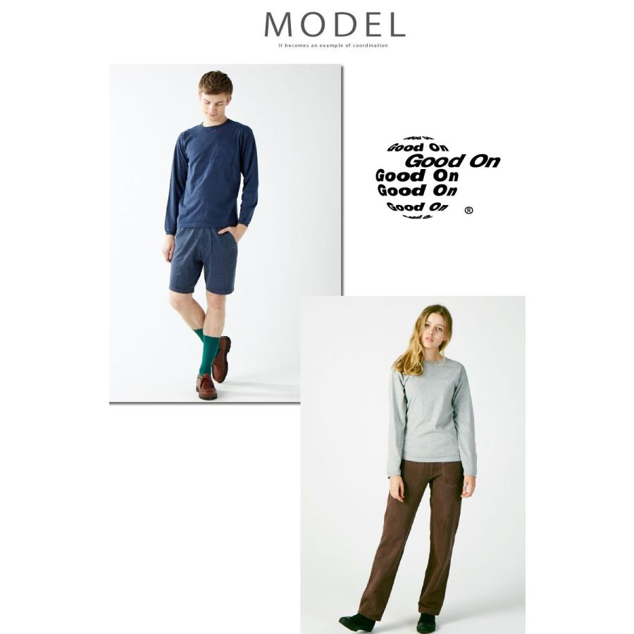 GOOD ON（グッドオン） tシャツ メンズ レディース 長袖 ピグメント 