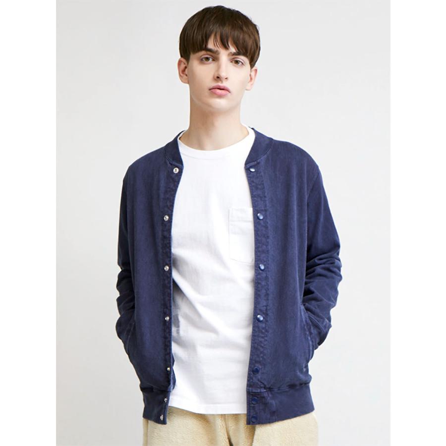 Good Onヘビージャージースタジアムジャケット ネイビー Lサイズ GOOD ON（グッドオン） カラー別注 ヘビージャージースタジアム
