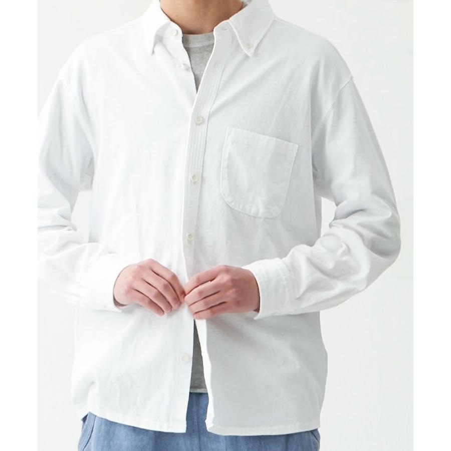 GOOD ON（グッドオン） シャツ ロングスリーブボタンダウンポロTシャツ