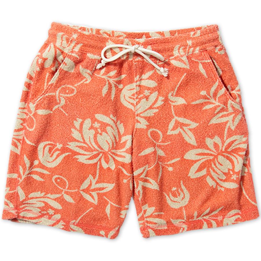 GOOD ON（グッドオン） ショートパンツ レトロフラワーダブルパイル