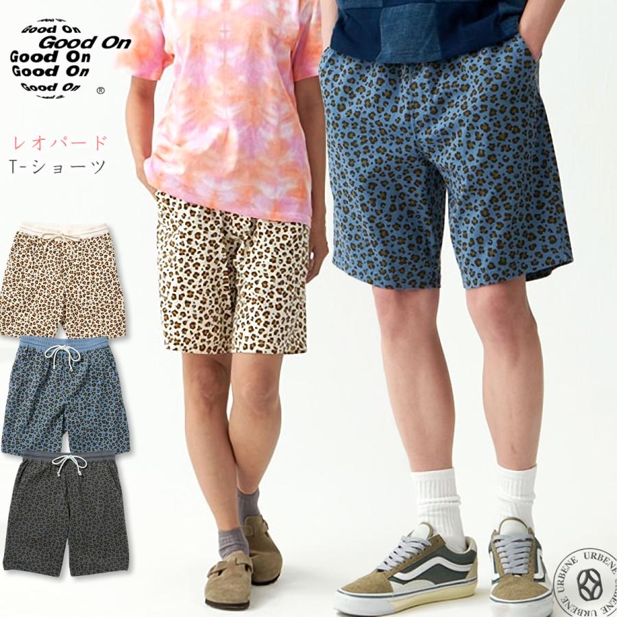 GOOD ON（グッドオン） ショートパンツ レオパードT-ショーツ メンズ