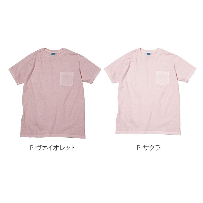 Tシャツ グッドオン GOOD ON メンズ 半袖 ピグメントダイ ショートスリーブポケットＴシャツ 後染め S S 定番 後染め S/S POCKET TEE コットン｜urbene｜29