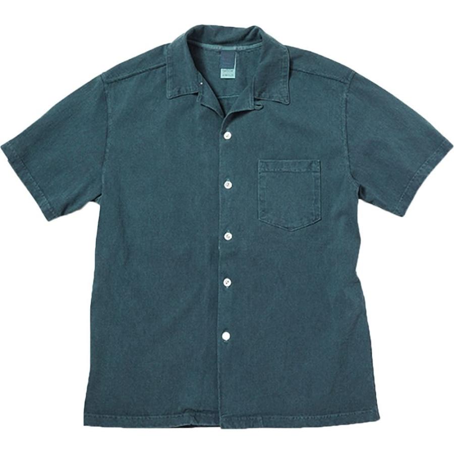 GOOD ON（グッドオン） 半袖 ショートスリーブ オープンTシャツ 後染め