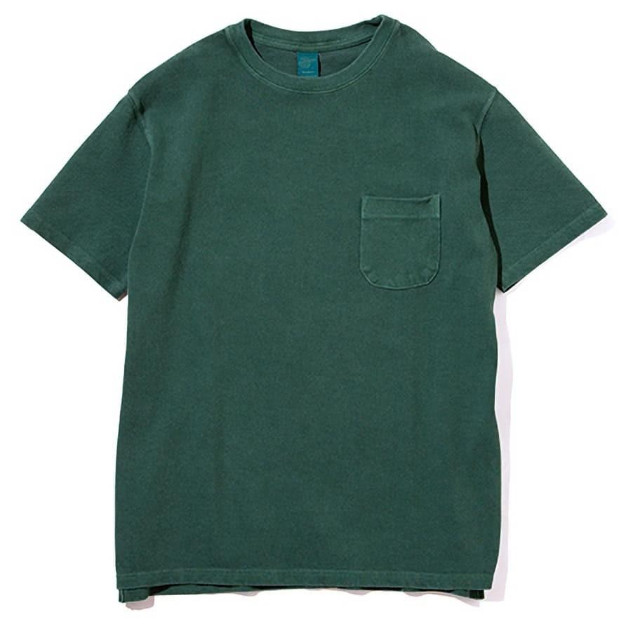 GOOD ON（グッドオン） 鹿の子 ピケショートスリーブポケットTシャツ