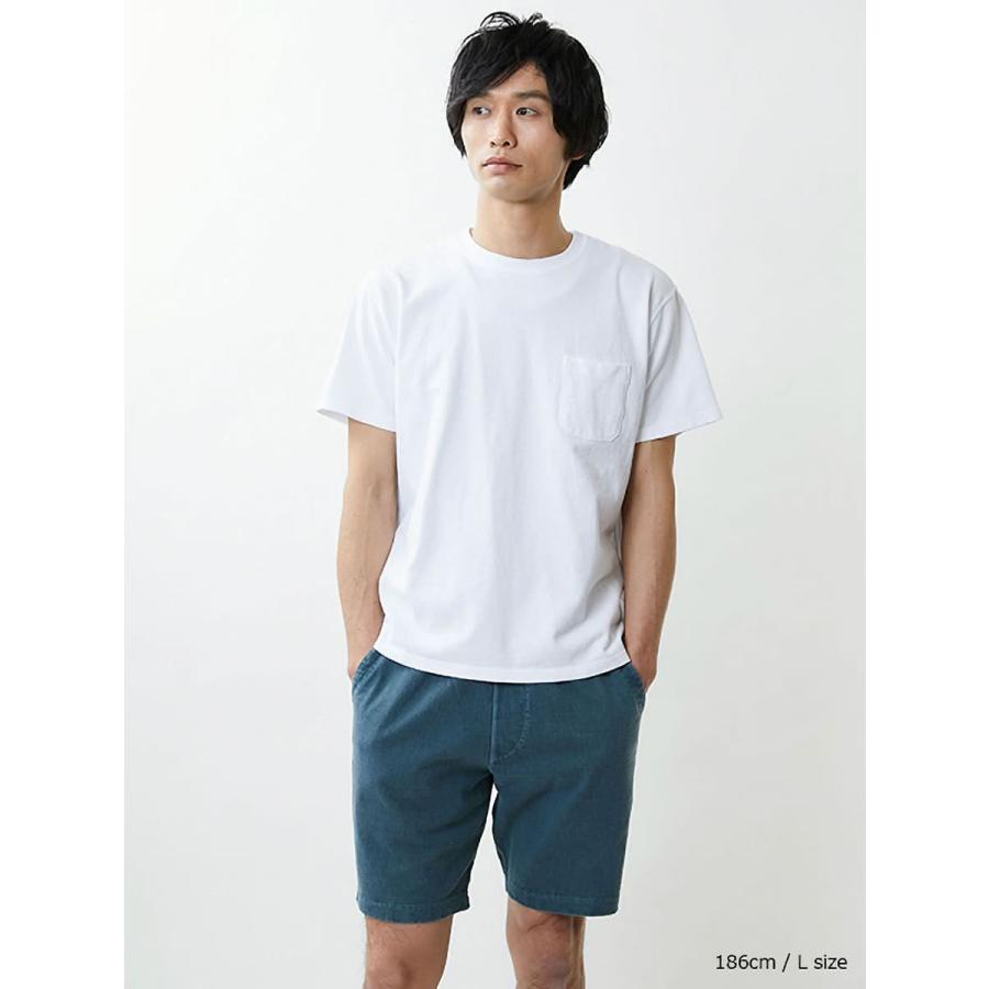 GOOD ON（グッドオン） 鹿の子 ピケショートスリーブポケットTシャツ