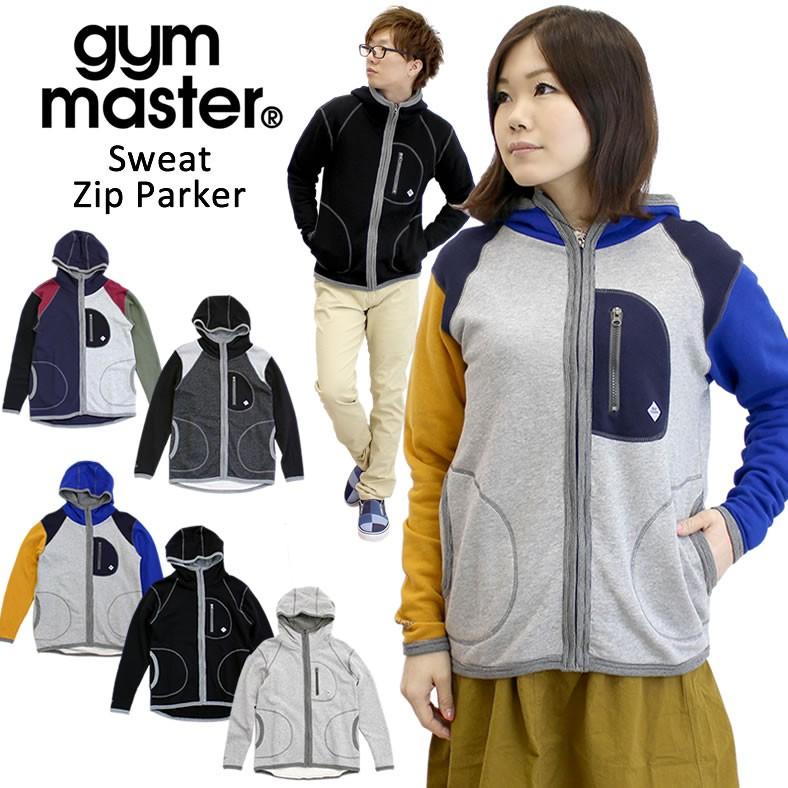 gym master スウェット ロングテールジップパーカー　【新品未使用】 gym master（ジムマスター） 長袖スウェットジップパーカー g602301
