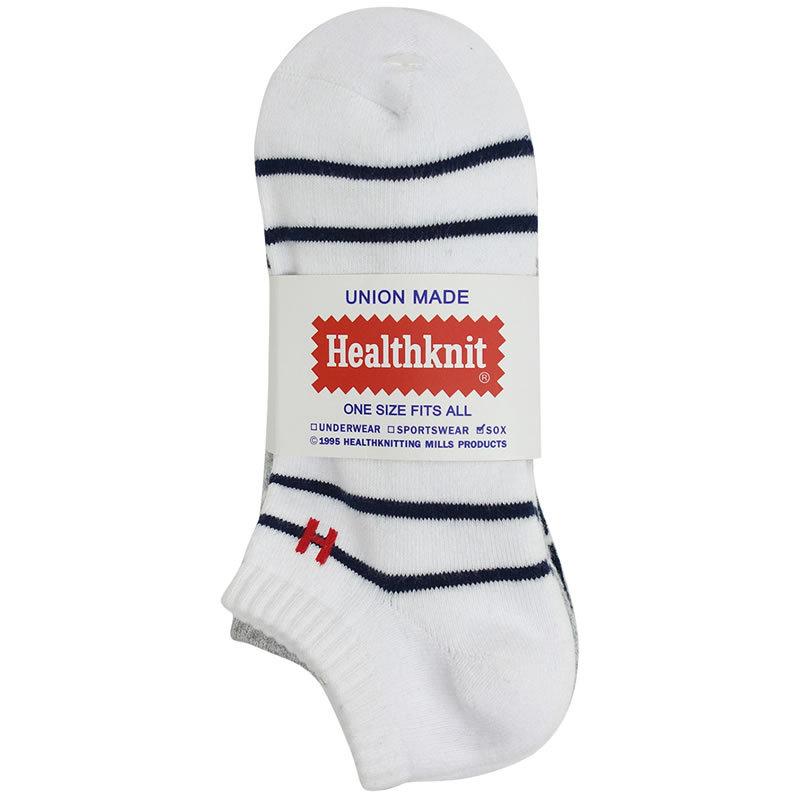 アンクルソックス ヘルスニット  3足組 Healthknit 3P フルパイル 靴下 メンズ アンクルカットソックス くるぶし丈靴下 スニーカーソックス レッグウェア | Healthknit | 05