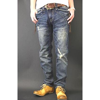 ヘリテイジストーン Heritage Stone ダメージ加工wフロントジップスリムデニムパンツジーンズ メンズ おしゃれ Heritagestone ジーンズ カジュアル アーベン 通販 Yahoo ショッピング