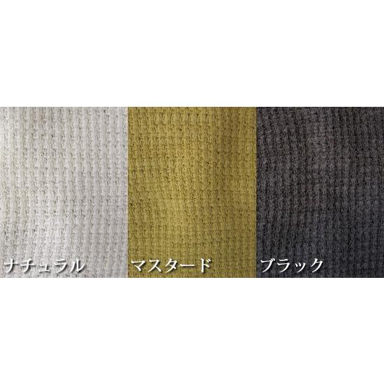 Heritage stone（ヘリテイジストーン） 日焼け加工綿麻サーマル5分袖