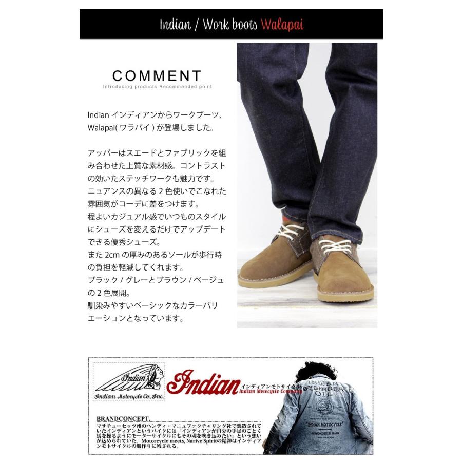 INDIAN（インディアン） インディアンモトサイクル ワークチャッカ