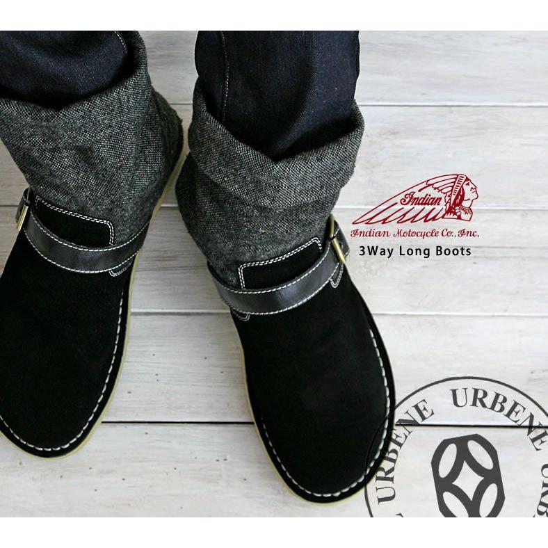 Indian インディアン ロングブーツ 3way 折り返し レディース メンズ シューズ 靴 おしゃれ Indianmotocycle Id 7 ジーンズ カジュアル アーベン 通販 Yahoo ショッピング