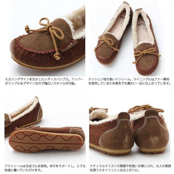 INDIAN（インディアン） モカシン デザイン ボア デッキシューズ