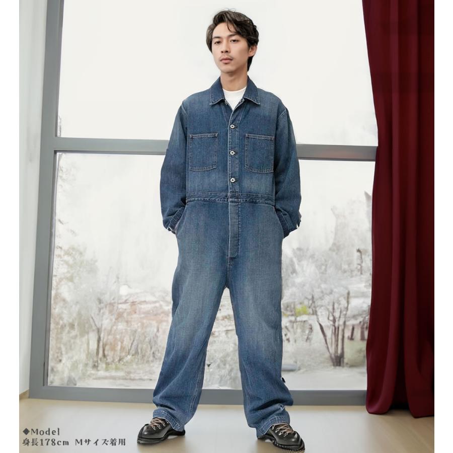 Johnbull ジョンブル メンズ 12.5オンスデニムオールインワン Johnbull ジョンブル メンズ 12.5オンスデニムオールインワン