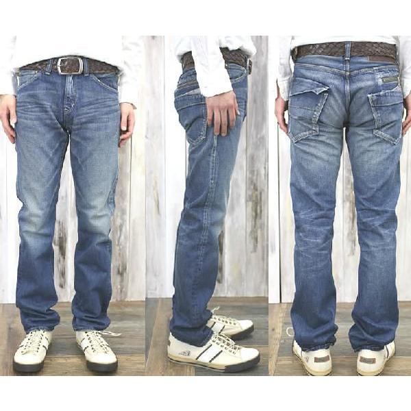 Johnbull（ジョンブル） ジップ フラップポケット ジーンズ デニム 
