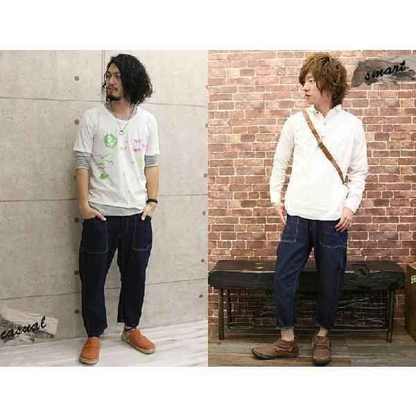 Johnbull（ジョンブル） デニム クロップド ジーンズ メンズ おしゃれ