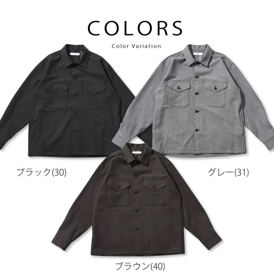 Johnbull（ジョンブル） 長袖シャツ メンズ プレスウォームCPOシャツ