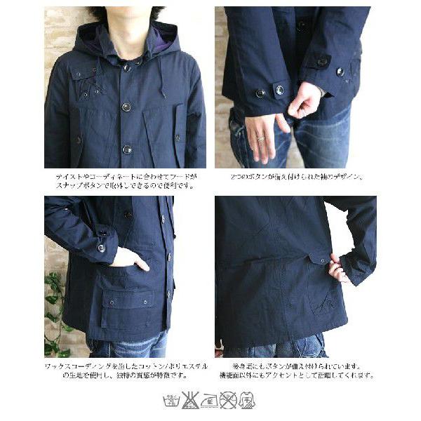 Johnbull（ジョンブル） アウター メンズ フーデッド ミリタリー 