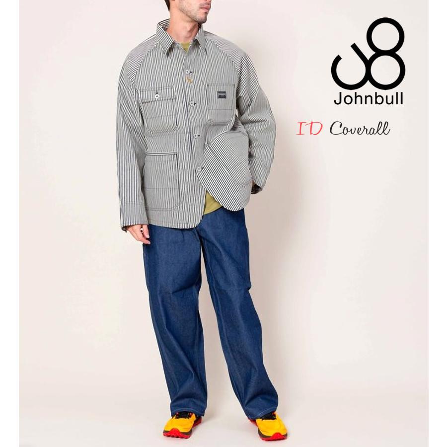 Johnbull ジョンブル メンズ JOHNBULL ID204 デニム ヒッコリー Johnbull ジョンブル メンズ JOHNBULL ID204 デニム ヒッコリー