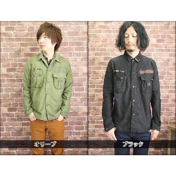 Johnbull（ジョンブル） ミリタリー シャツ ジャケット メンズ