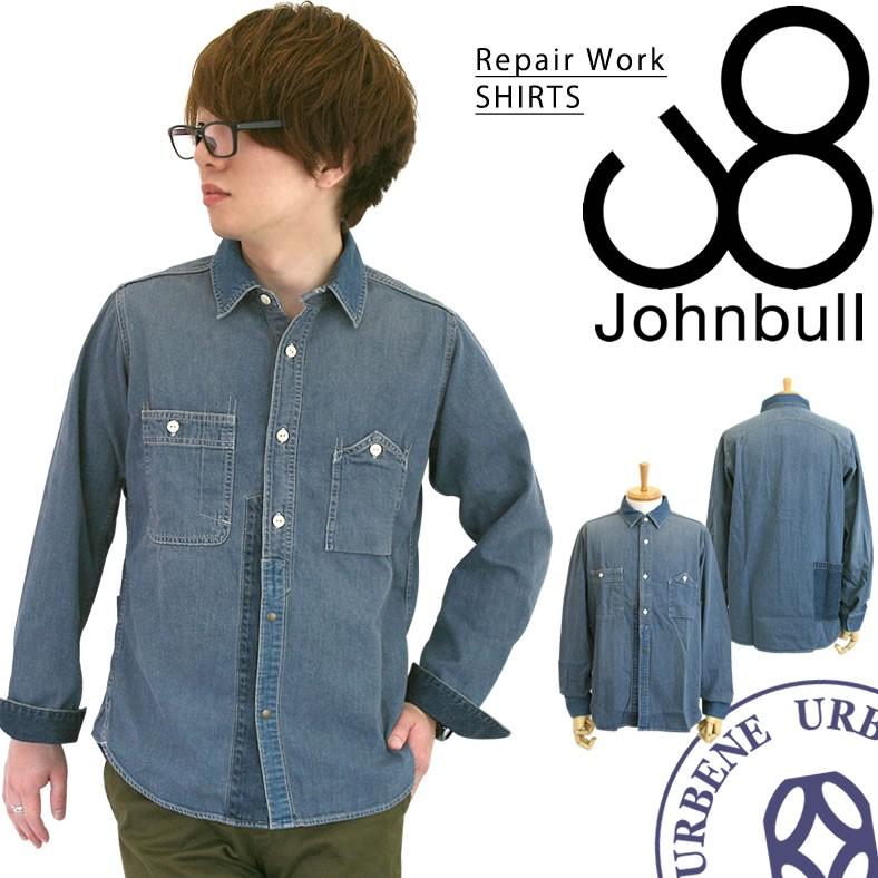 Johnbull（ジョンブル） メンズ カジュアルシャツ ユーズド 長袖