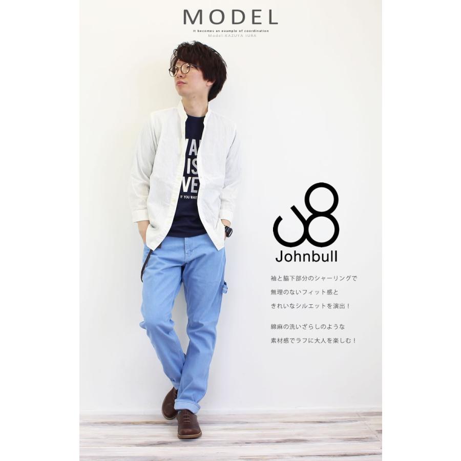 Johnbull（ジョンブル） カジュアルシャツ メンズ シャンブレーリネン