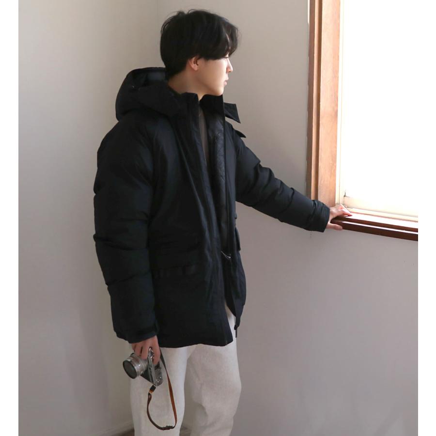 Johnbull ジョンブル メンズ ナイロン レトロフーディー ダウン Johnbull ジョンブル メンズ ナイロン レトロフーディー ダウン
