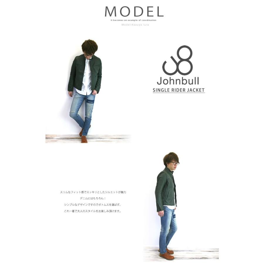 ジョンブル Johnbull シングルライダースジャケット 16397 Johnbull ジョンブル メンズ アウター レザー シングル