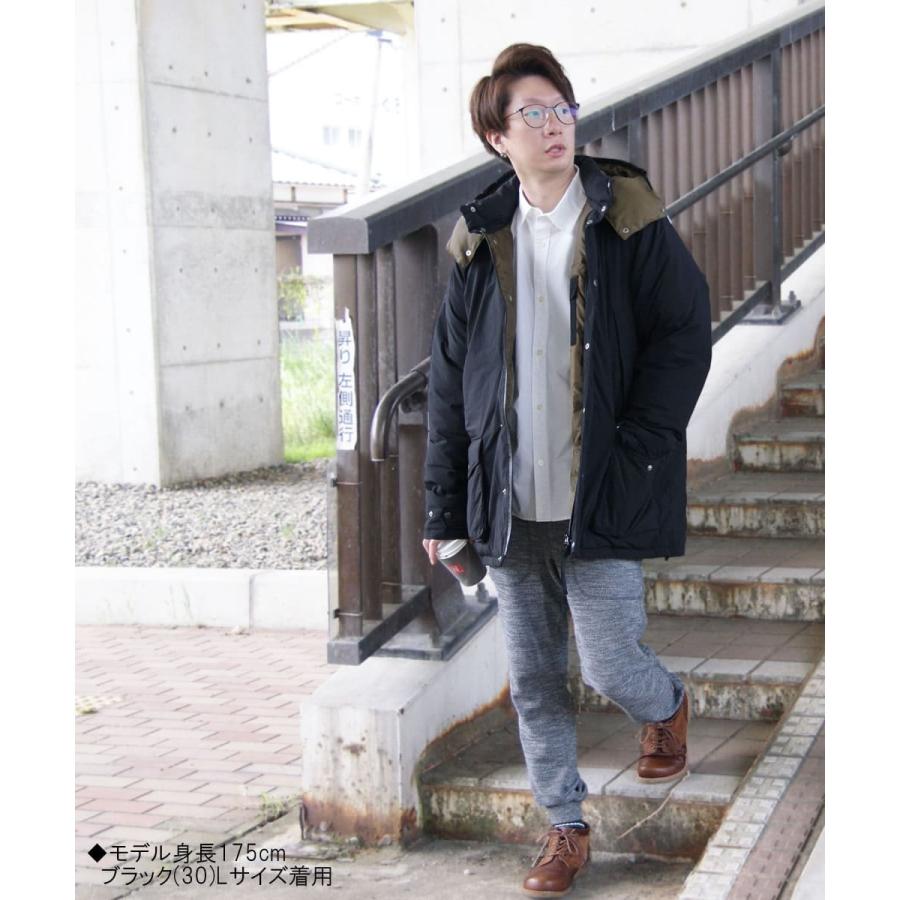 M*a様 新品！定価3.85万★JOHNBULL中綿ダウンジャケット黒 Lサイズ Johnbull（ジョンブル） メンズ メンズ ナイロン レトロフーディー