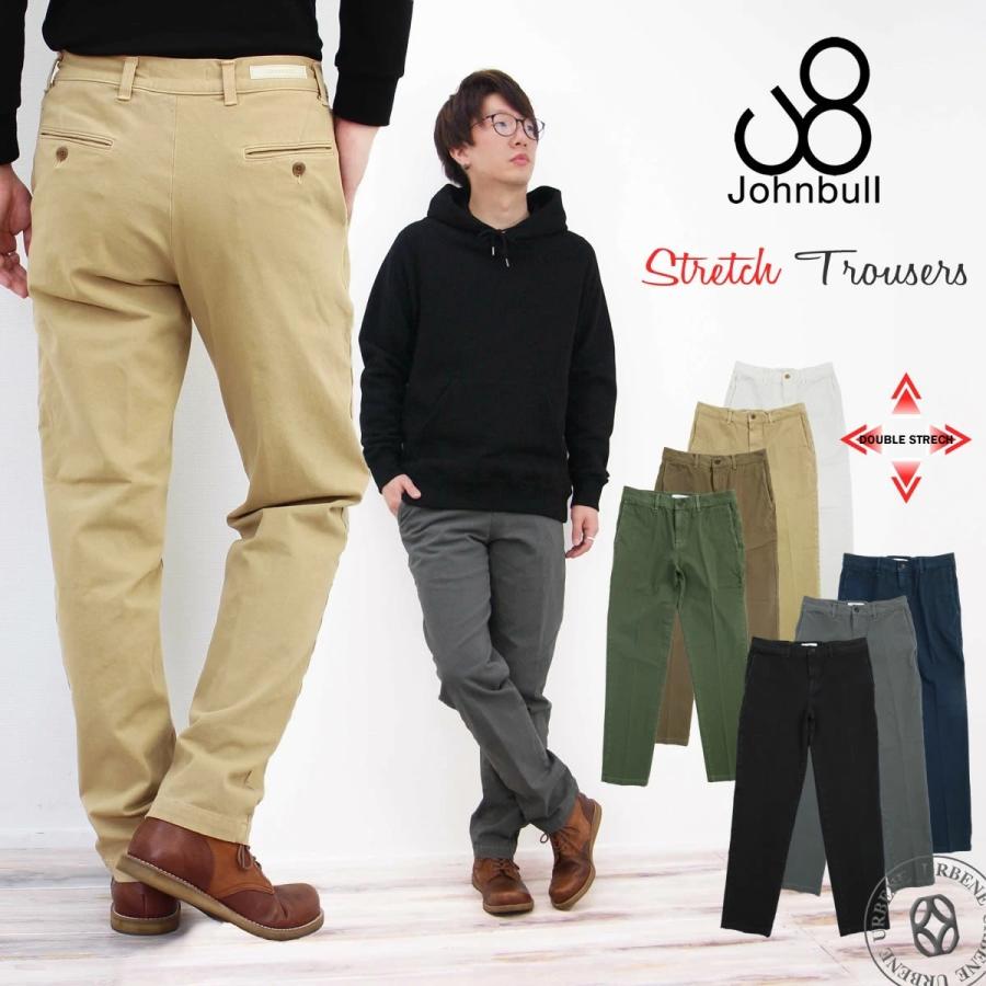 Johnbull ジョンブル メンズ ダブルストレッチ カラー Johnbull ジョンブル メンズ ダブルストレッチ カラー