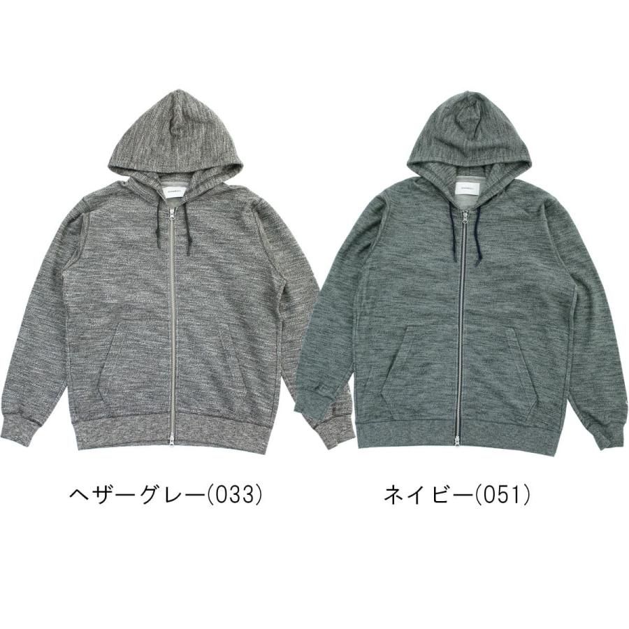 Johnbull（ジョンブル） ジップアップパーカー メンズ パイル フード