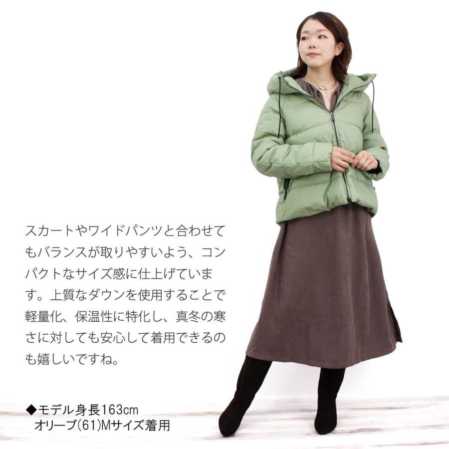 Johnbull（ジョンブル） レディース アウター フード ラグラン ダウン