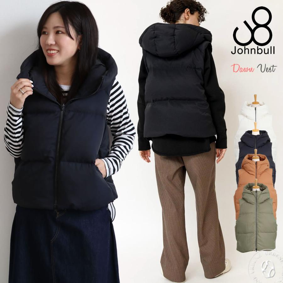 ジョンブル レディース Johnbull ダウンベスト : ジーンズ ジョンブル レディース Johnbull ダウンベスト : ジーンズ