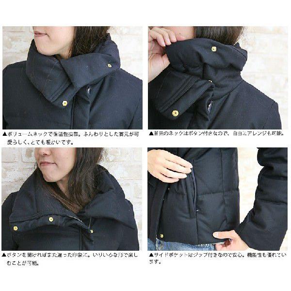 JOHNBULL ダウンコート L レディース Johnbull（ジョンブル） レディース フランネラーナ フラノ ウール