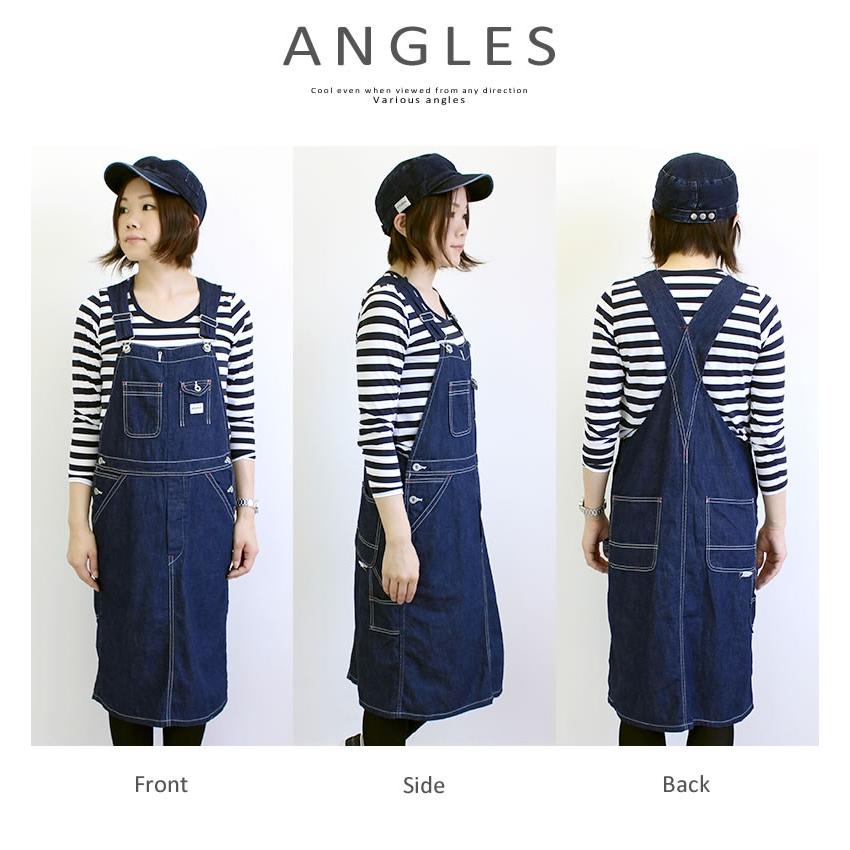 ジョンブル Johnbull ライトオンスデニム サロペットスカート