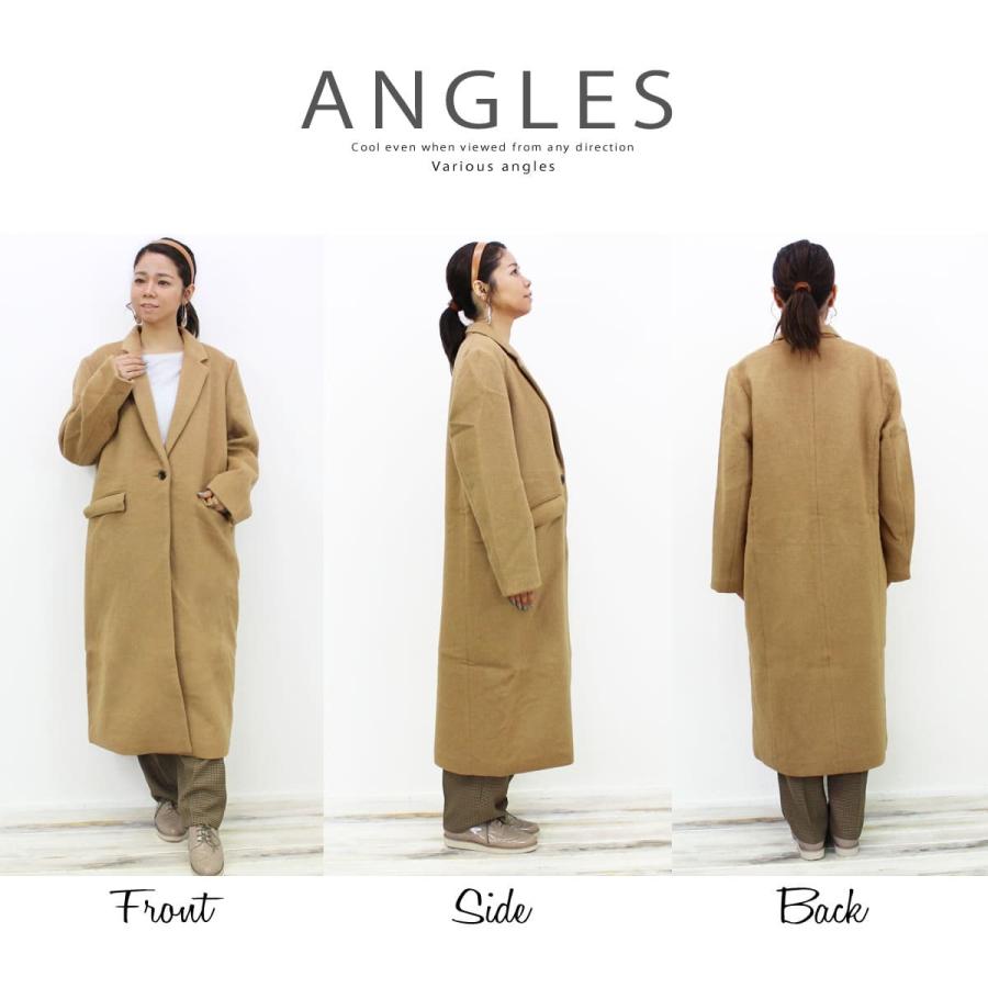 Johnbull ジョンブル レディース ウールチェスターコート メルトン  