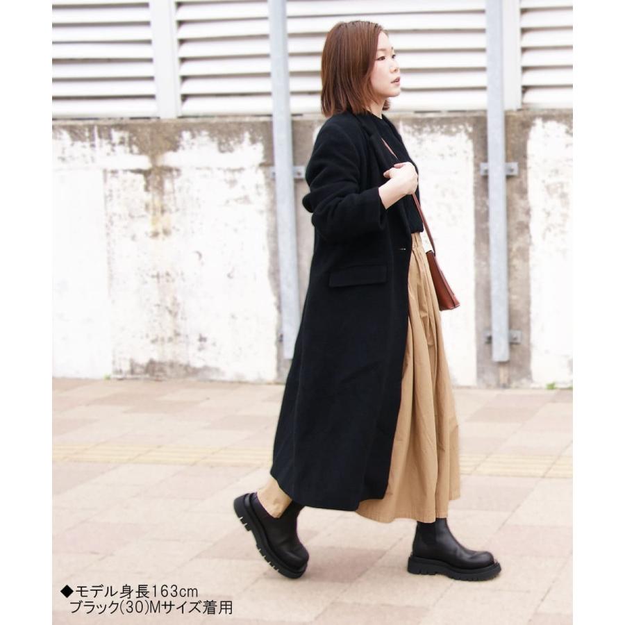 Johnbull ジョンブル レディース ウールチェスターコート メルトン  