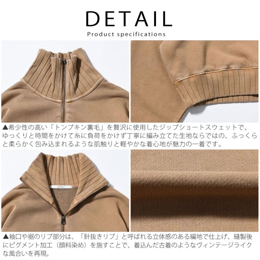 Johnbull（ジョンブル） 28%OFF / JOHNBULL トンプキン裏毛 ハーフ