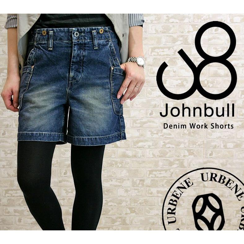 ジョンブル Aライン キュロット レディース Johnbull ユーズド加工 
